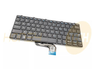 GENUINE DELL LATITUDE 3380 3300 LAPTOP 82KEY KEYBOARD NG83V 343NN 0343NN GRADE A - Honeybee-Technologies