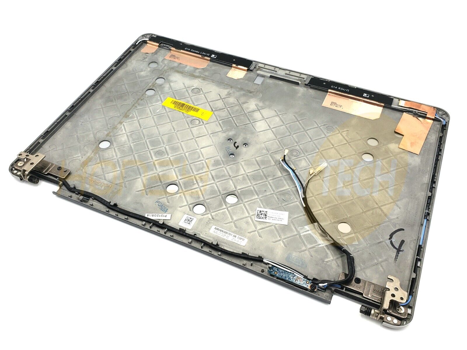 GENUINE DELL LATITUDE E7440 LCD BACK COVER REAR LID W/HINGES HV9NN G3D2K GRADE B - Honeybee-Technologies