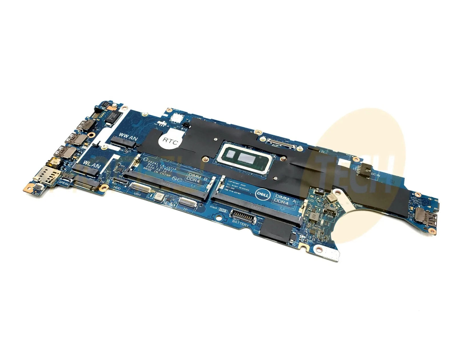 GENUINE DELL LATITUDE 5410 INTEL MOTHERBOARD i5-10210U 2FGH4 02FGH4 TESTED - Honeybee-Technologies