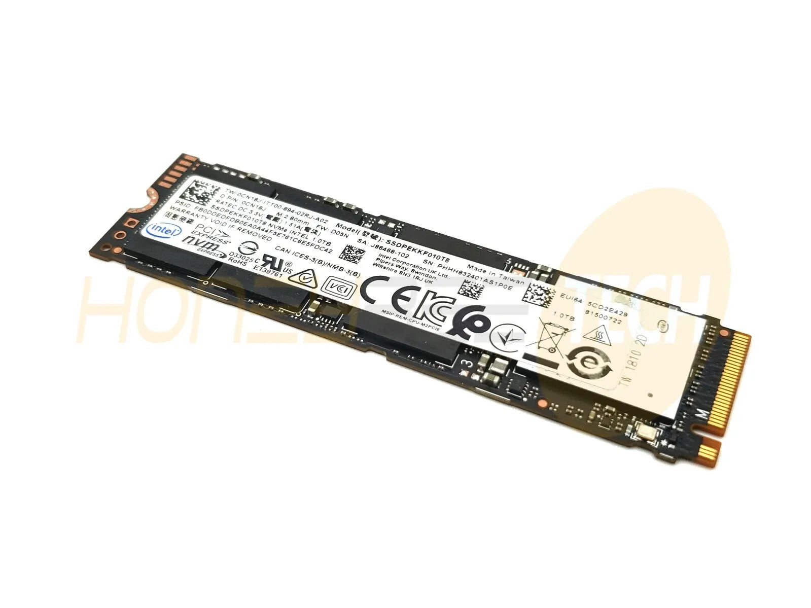 GENUINE DELL 1TB SOLID STATE DRIVE SSD M.2 NVMe CN18J 0CN18J TESTED - Honeybee-Technologies