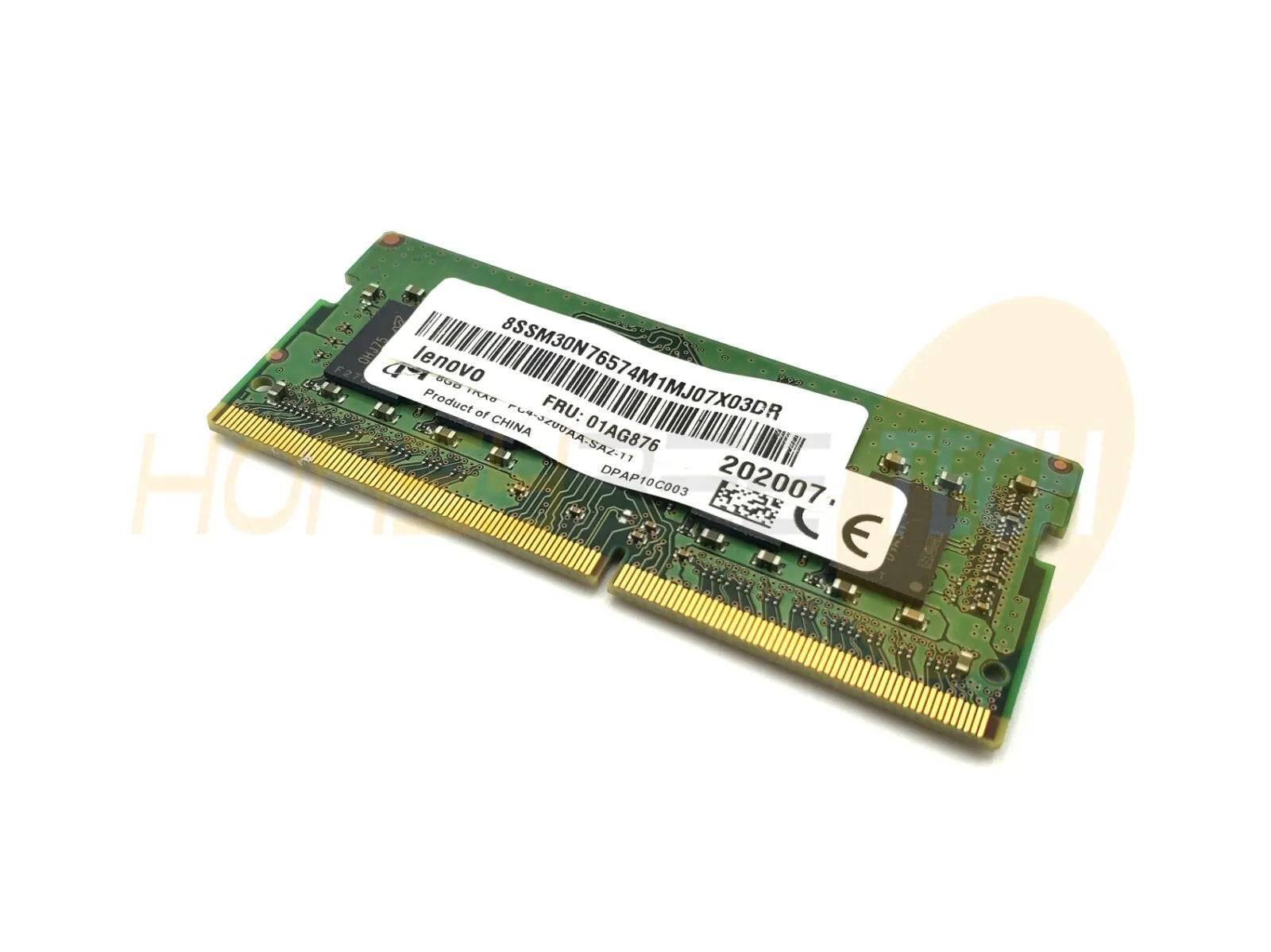 GENUINE LENOVO 8GB 1RX8 PC4-3200AA DDR4 SODIMM MEMORY RAM 01AG876 TESTED - Honeybee-Technologies