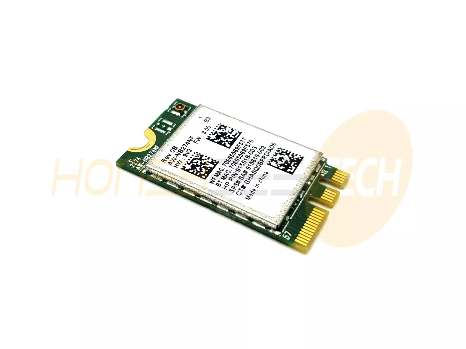 GENUINE HP NOTEBOOK 15-DY1073NR LAPTOP WIRELESS CARD RTL8723DE 915618-003 TESTED - Honeybee-Technologies