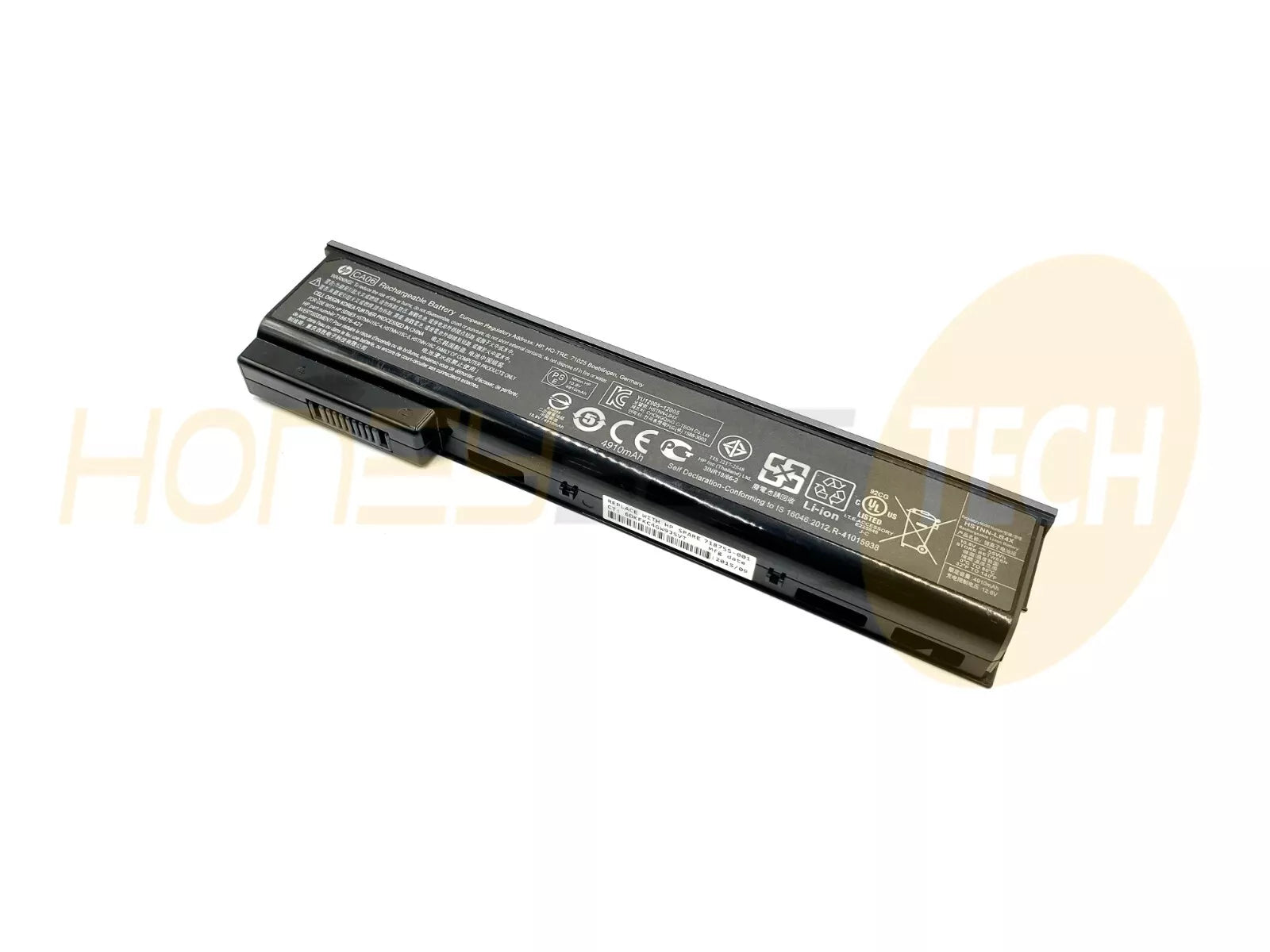 GENUINE HP PROBOOK 650 G1 6CELL 55WHR BATTERY 718676-421 718755-001 TESTED - Honeybee-Technologies