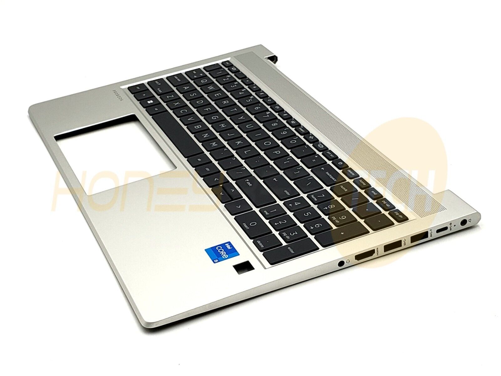 GENUINE HP PROBOOK 450 G8 LAPTOP PALMREST WITH KEYBOARD M21742-001 GRADE A - Honeybee-Technologies