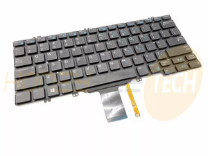 GENUINE DELL LATITUDE 7280 7390 2-IN-1 LAPTOP BACKLIT KEYBOARD 0NPN8 GRADE A - Honeybee-Technologies