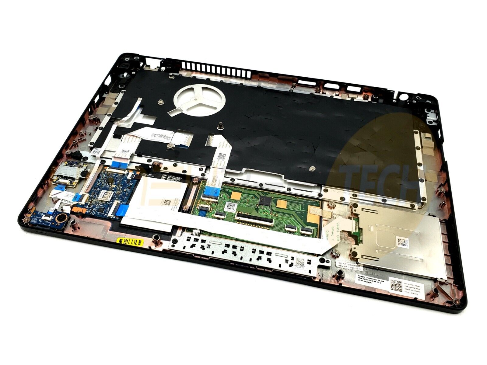 GENUINE DELL LATITUDE 5480 PALMREST TOUCHPAD ASSEMBLY A16724 MKX2H GRADE A - Honeybee-Technologies