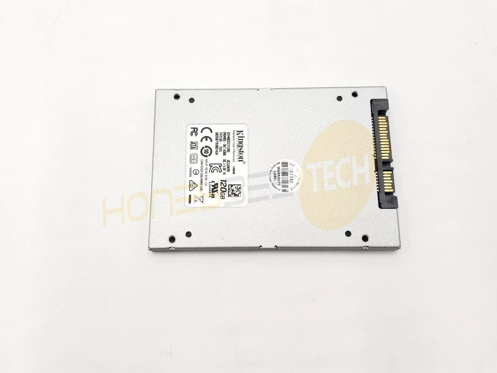 KINGSTON 120GB SATA SSD 2.5" 7MM SUV400S37/120G TESTED - Honeybee-Technologies