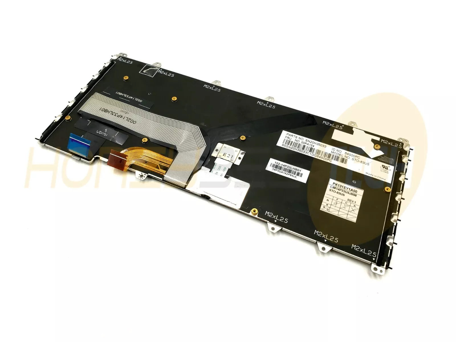 GENUINE LENOVO THINKPAD YOGA 260 US KEYBOARD BACKLIT 00PA206 00PA124 TESTED - Honeybee-Technologies