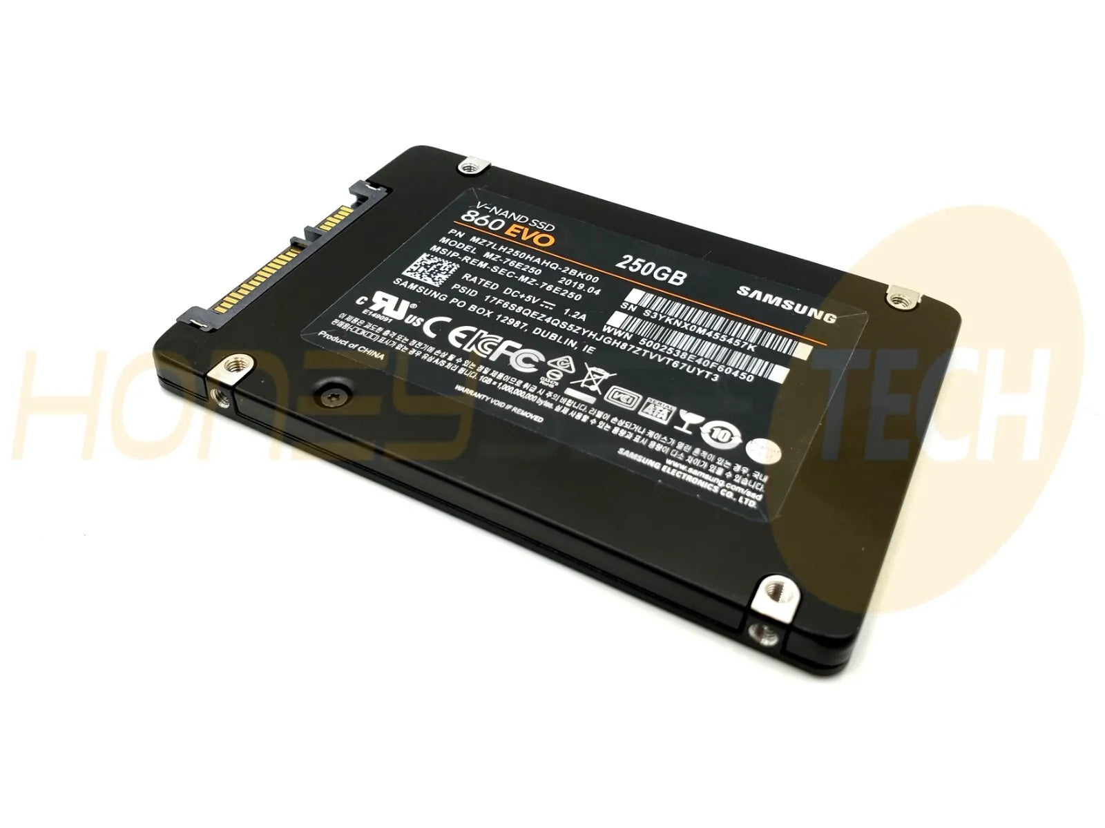 GENUINE SAMSUNG 250GB 2.5" SATA SSD 7MM SOLID STATE DRIVE MZ7LH250HAHQ TESTED - Honeybee-Technologies