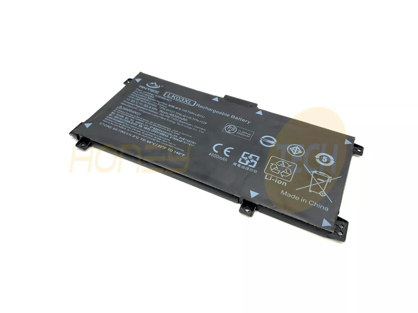 FOR HP ENVY x360 15-BP198MS 3CELL 55.8WHR BATTERY LK03XL 916368-421 TESTED - Honeybee-Technologies