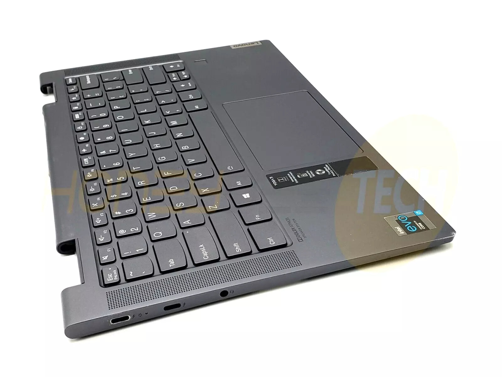 GENUINE LENOVO YOGA 7-14ITL5 PALMREST TOUCHPAD W/KEYBOARD 5CB1A16231 GRADE B - Honeybee-Technologies