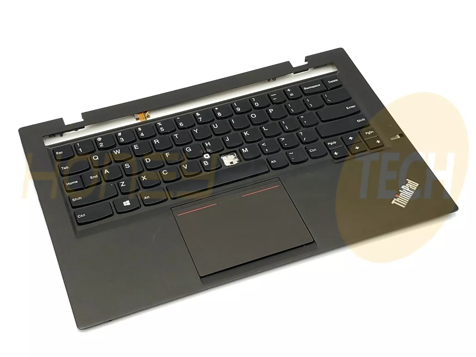 GENUINE LENOVO X1 CARBON 2ND PALMREST ASSEMBLY W/KEYBOARD 04X5570 WITH DEFECTS - Honeybee-Technologies