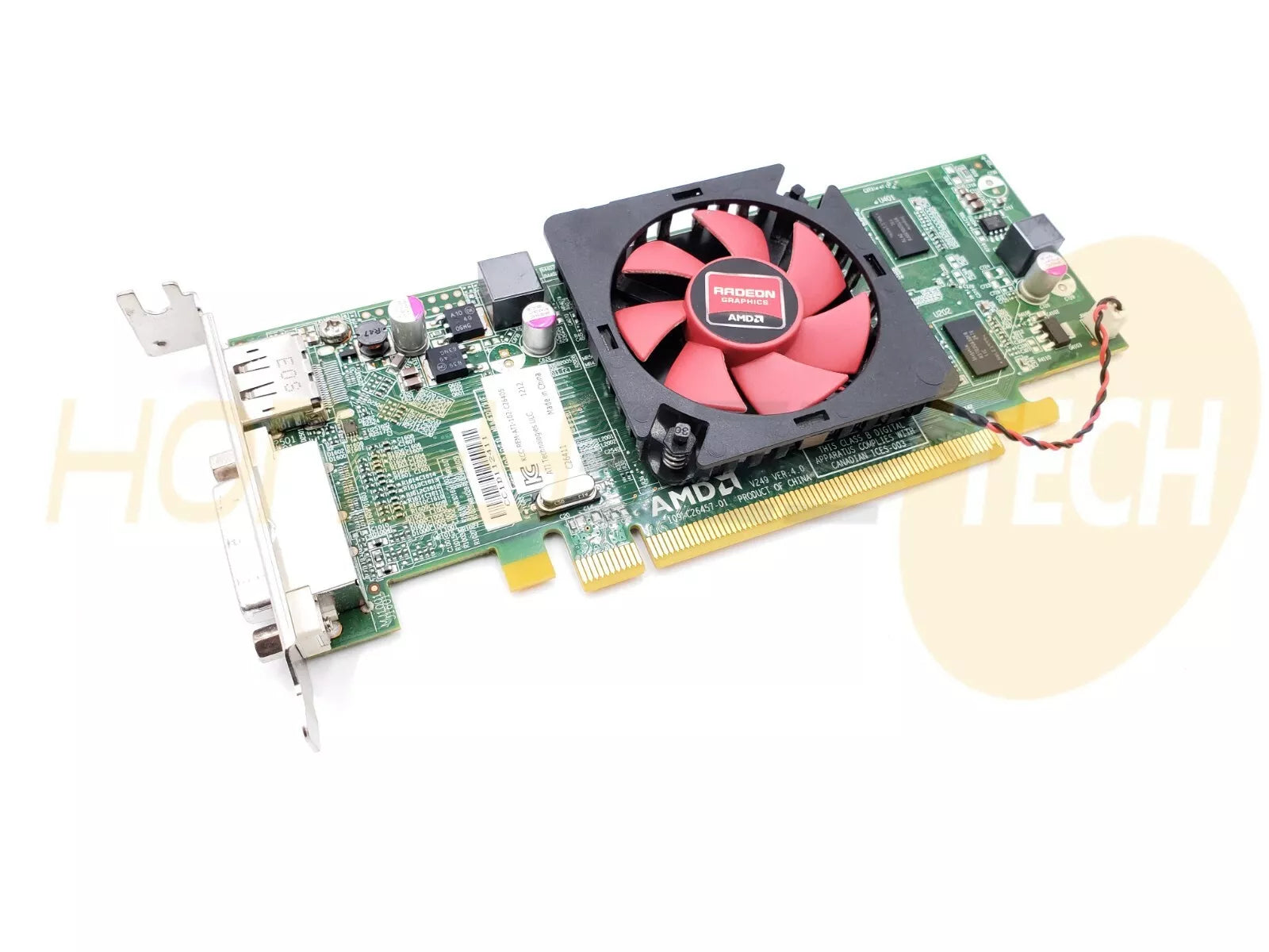 GENUINE DELL 1GB AMD RADEON HD 6450 PCle LOW PROFILE GRAPHICS CARD NFXD5 0WH7F - Honeybee-Technologies