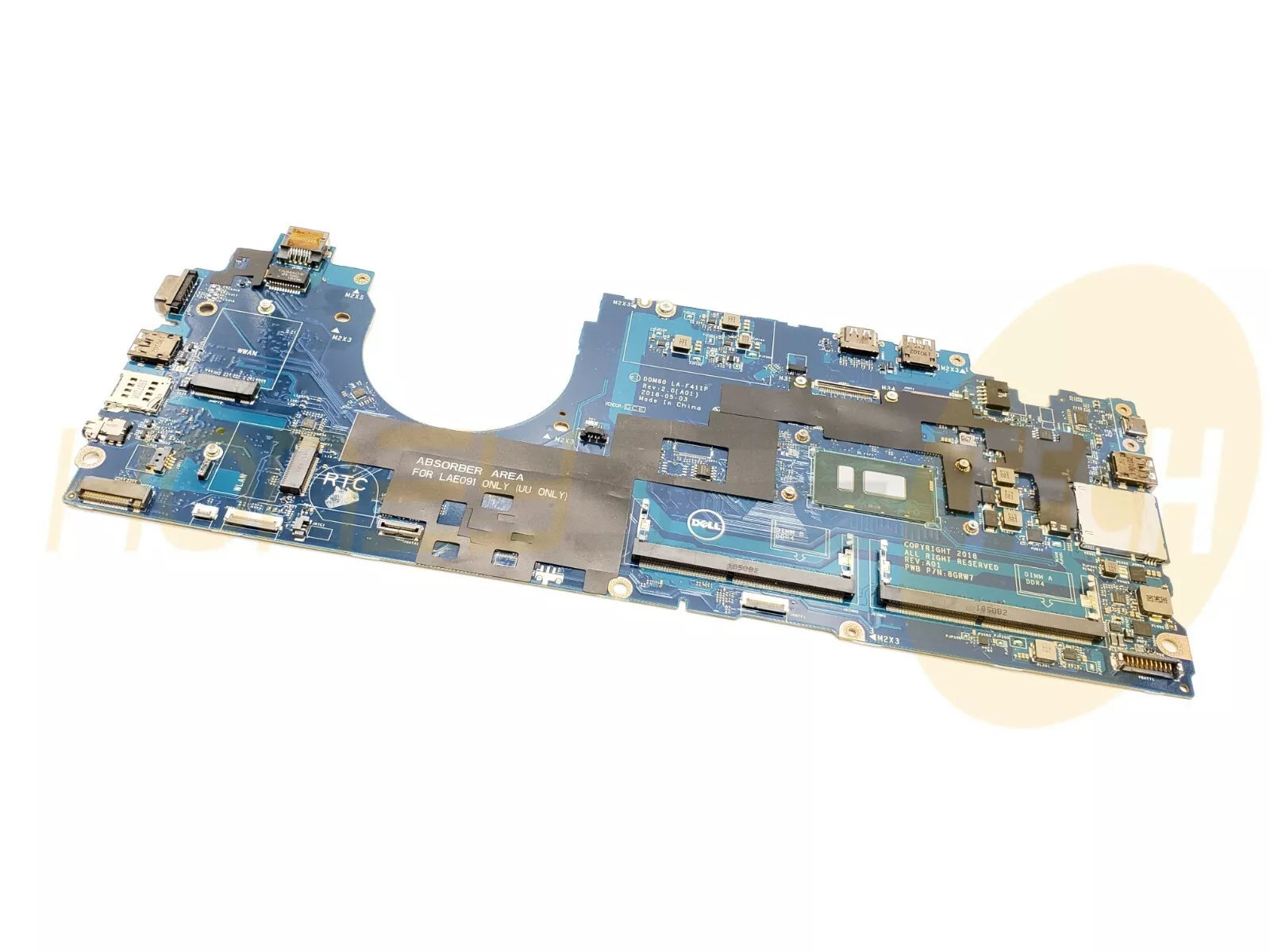 GENUINE DELL LATITUDE 5590 LAPTOP INTEL MOTHERBOARD i5-8350U GJWKW 0GJWKW TESTED - Honeybee-Technologies