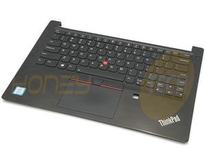 GENUINE LENOVO THINKPAD E490s PALMREST TOUCHPAD WITH US KEYBOARD 02HM108 GRADE B - Honeybee-Technologies