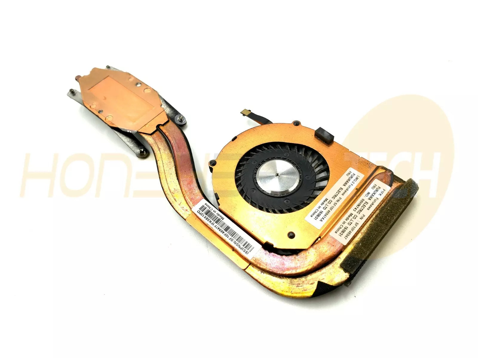 GENUINE LENOVO THINKPAD X1 CARBON 3RD GEN HEATSINK FAN ASSEMBLY 00HN743 TESTED - Honeybee-Technologies