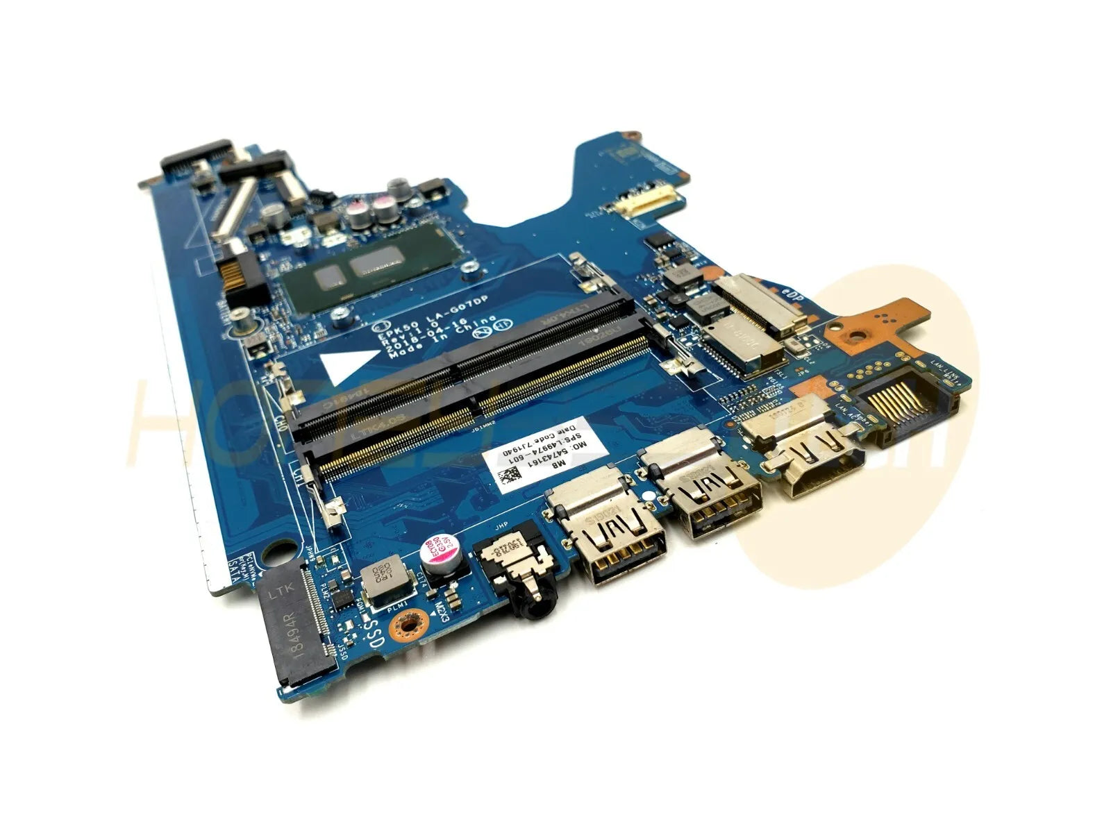 GENUINE HP NOTEBOOK 250 G7 INTEL MOTHERBOARD i3-7020U L49974-601 TESTED - Honeybee-Technologies