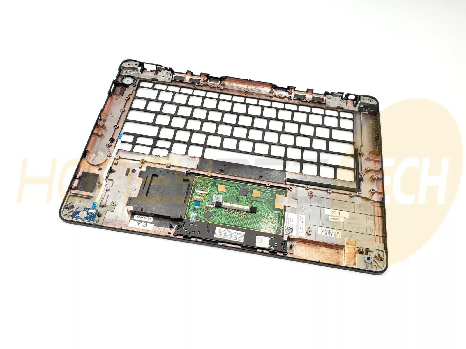 GENUINE DELL LATITUDE E7470 LAPTOP PALMREST TOUCHPAD ASSEMBLY TPK4C GRADE A - Honeybee-Technologies