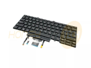 GENUINE DELL LATITUDE 5400 5401 5411 81KEY BACKLIT KEYBOARD 3J9FC 03J9FC TESTED - Honeybee-Technologies