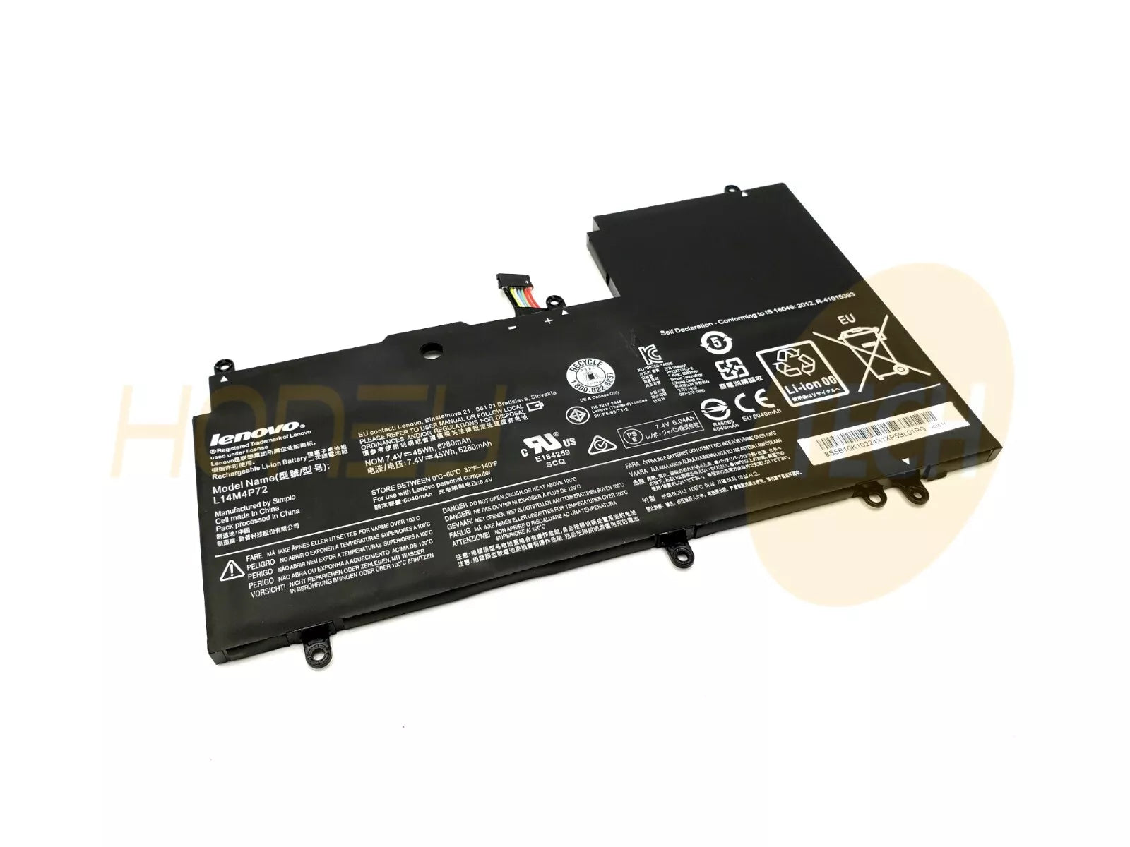 GENUINE LENOVO THINKPAD YOGA 700-14ISK 4CELL 45WHR BATTERY 5B10K10224 TESTED - Honeybee-Technologies