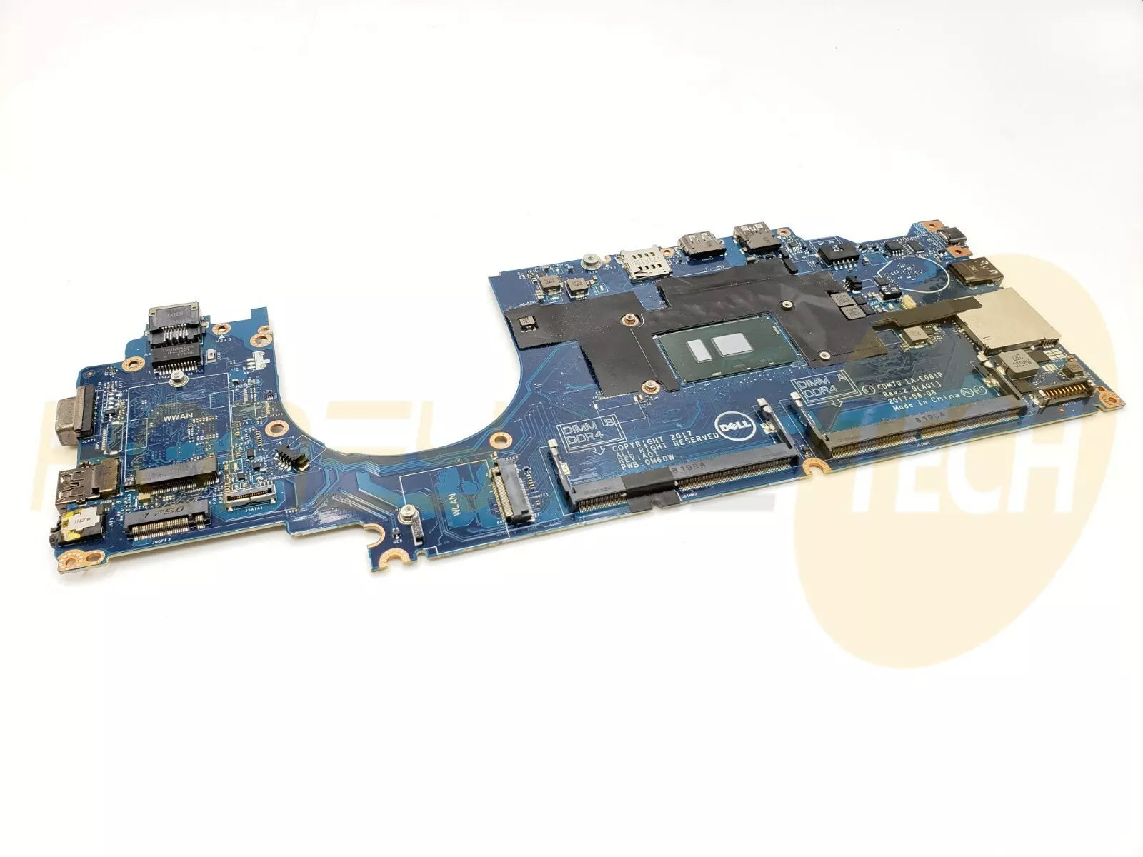 GENUINE DELL LATITUDE 5480 INTEL MOTHERBOARD i3-7100U 2.4GHZ NNXR5 0NNXR5 TESTED - Honeybee-Technologies