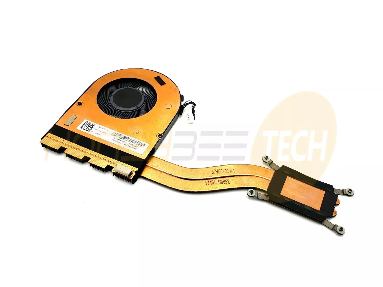 GENUINE LENOVO THINKPAD E595 LAPTOP CPU COOLING HEATSINK WITH FAN 02DL862 TESTED - Honeybee-Technologies