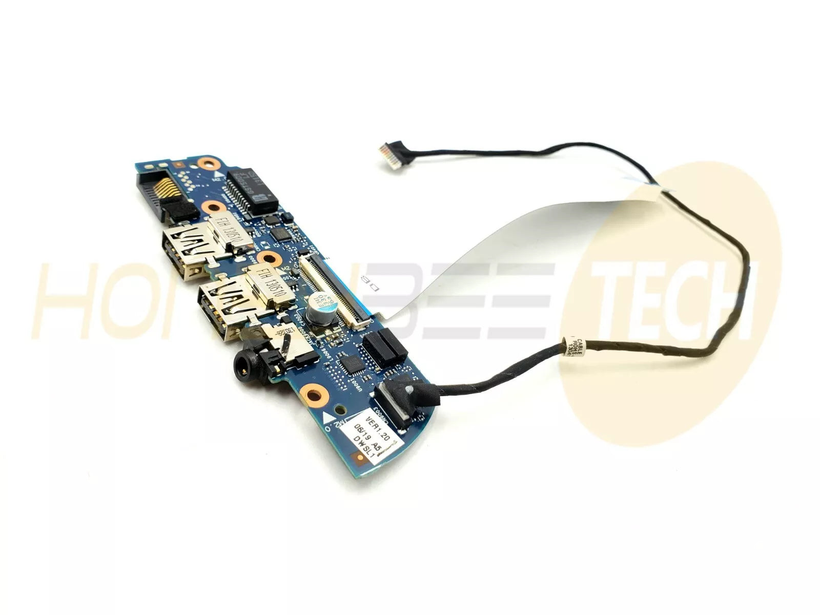 GENUINE HP ENVY 15T-J000 LAPTOP AUDIO USB RJ45 CONNECTOR BOARD 720554-001 TESTED - Honeybee-Technologies