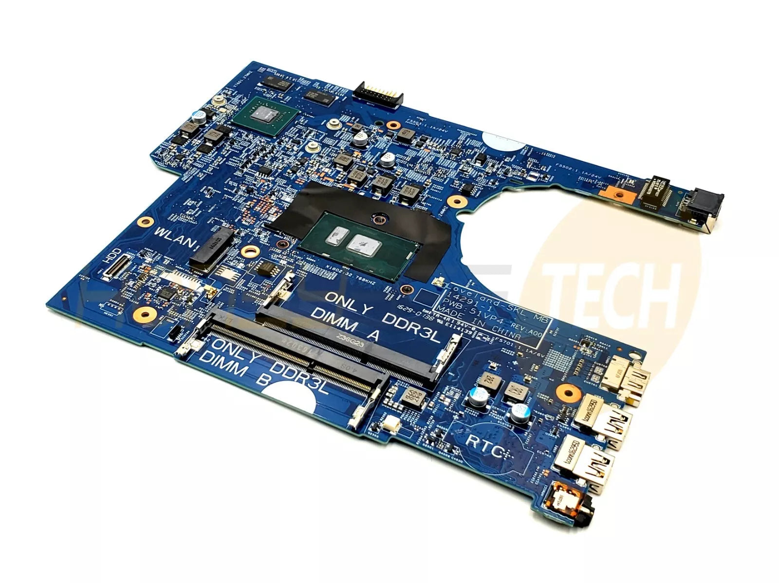 GENUINE DELL LATITUDE 3570 LAPTOP INTEL MOTHERBOARD i7-6500U 0KCD9 00KCD9 TESTED - Honeybee-Technologies
