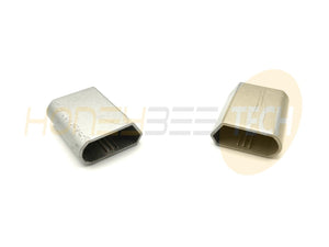 GENUINE HP ENVY 15-U011DX LEFT AND RIGHT HINGE CAP COVERS 774597-001 GRADE C - Honeybee-Technologies