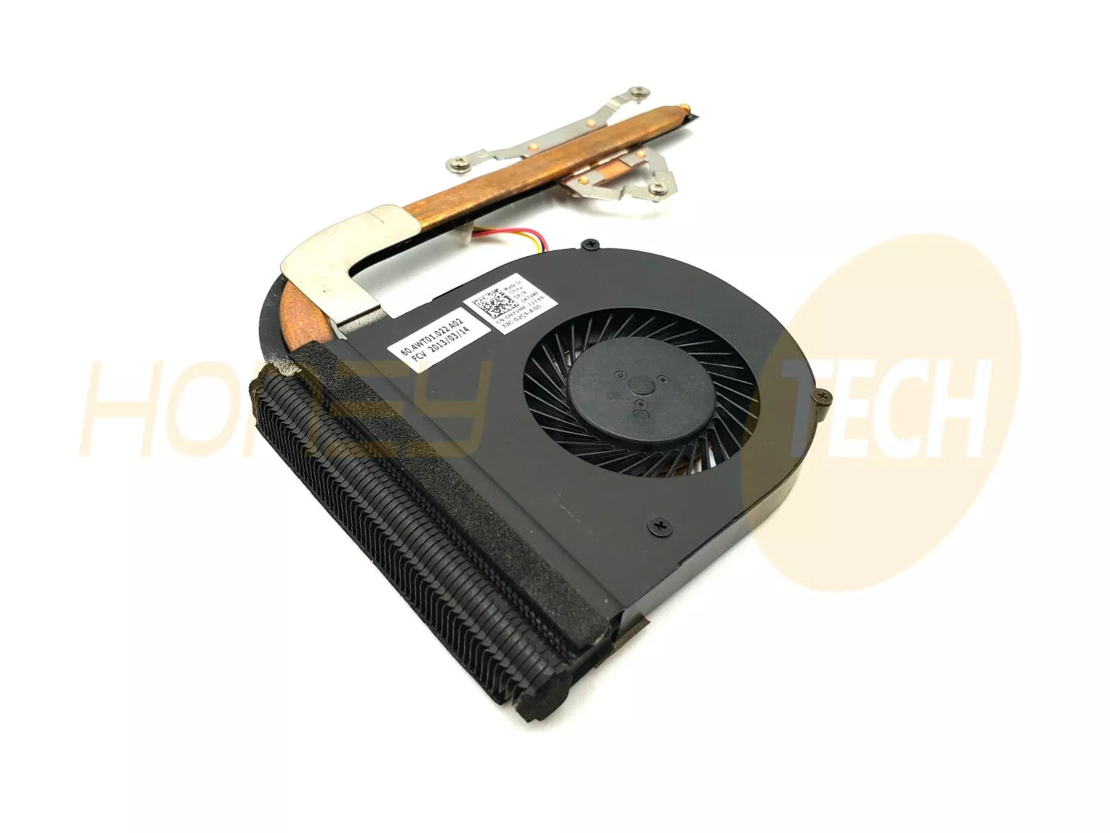 GENUINE DELL INSPIRON 3421 LAPTOP CPU COOLING HEATSINK FAN ASSEMBLY H7VMF TESTED - Honeybee-Technologies