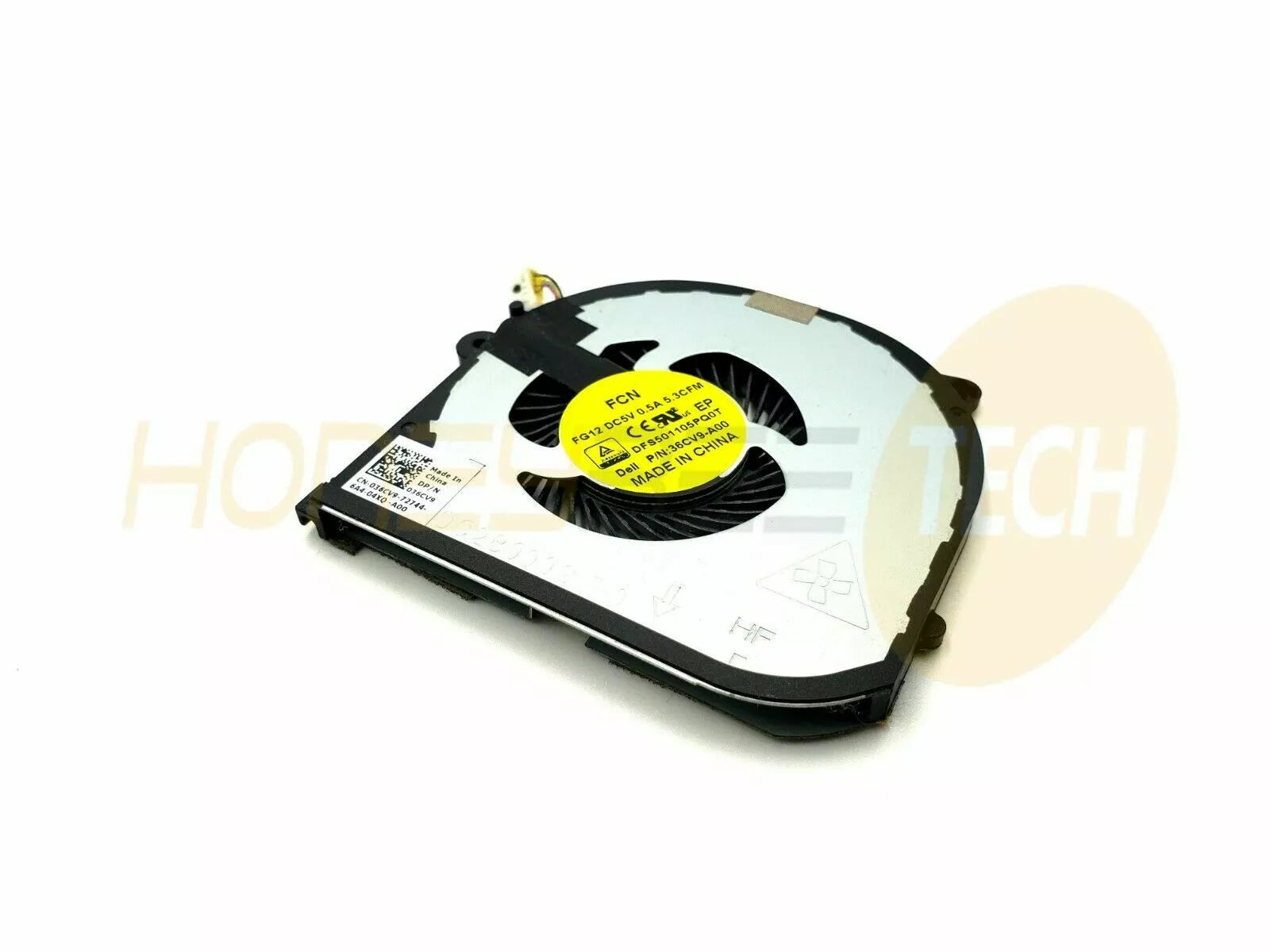 GENUINE DELL XPS 15 9550 PRECISION 5510 COOLING FAN RIGHT SIDE 36CV9 TESTED - Honeybee-Technologies