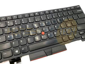 GENUINE LENOVO THINKPAD E480 E485 T490 T480S LAPTOP US KEYBOARD 01YP240 GRADE B - Honeybee-Technologies