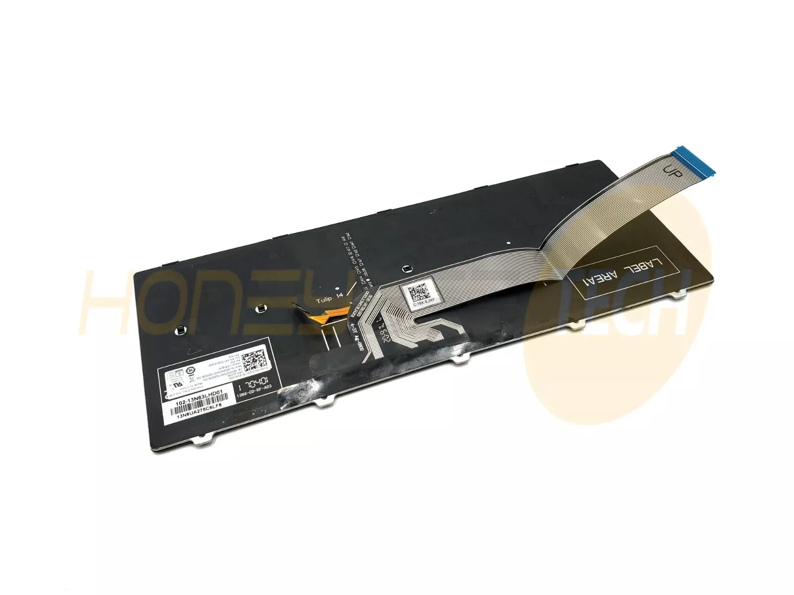 GENUINE DELL LATITUDE 3460 3470 80KEY BACKLIT KEYBOARD 21H9J 021H9J TESTED - Honeybee-Technologies