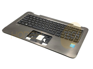 GENUINE HP PAVILION 13-A010DX LAPTOP PALMREST WITH KEYBOARD 767823-001 GRADE A - Honeybee-Technologies