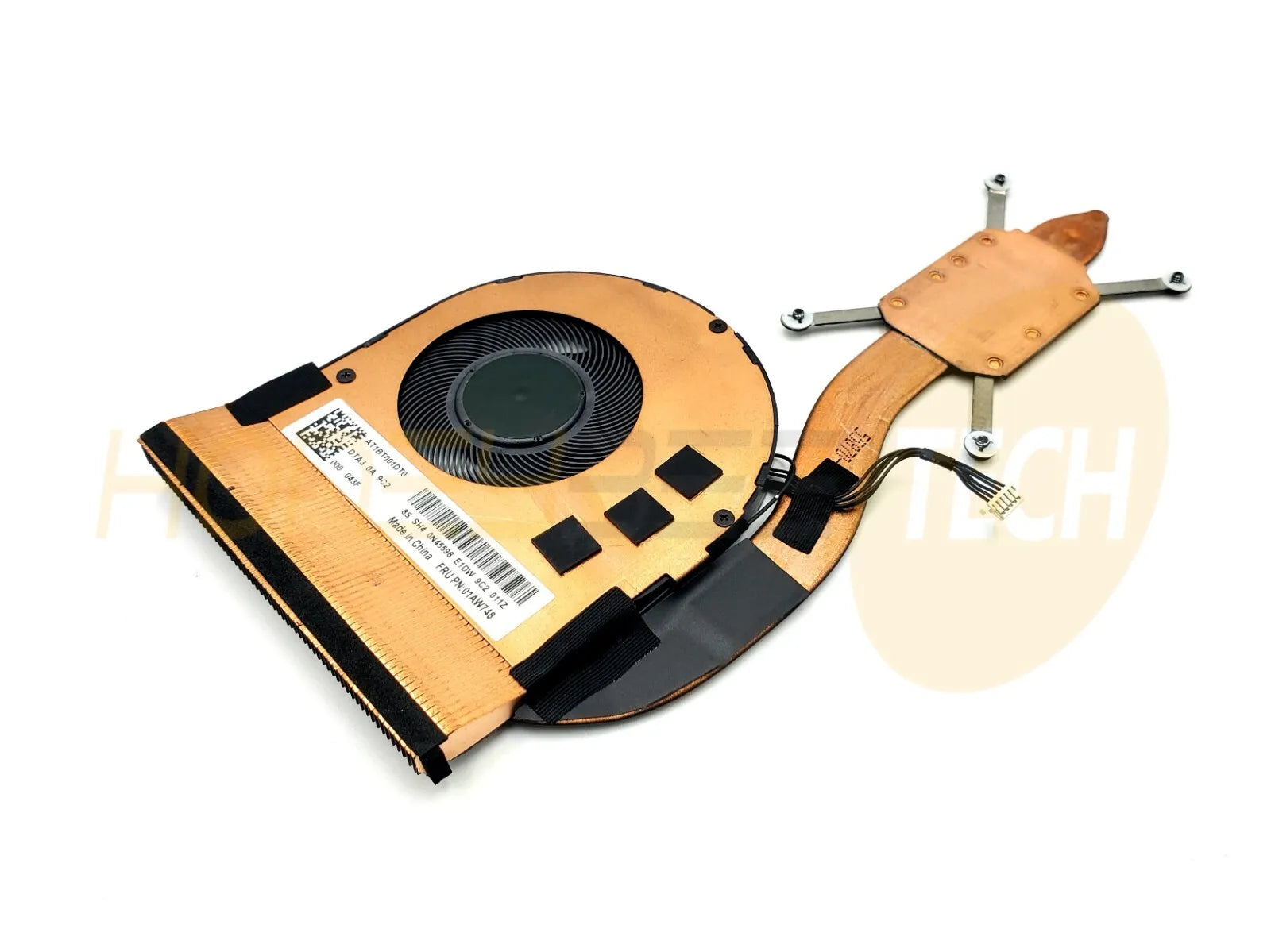 GENUINE LENOVO THINKPAD X390 COOLING HEATSINK/FAN ASSEMBLY 01AW748 TESTED - Honeybee-Technologies