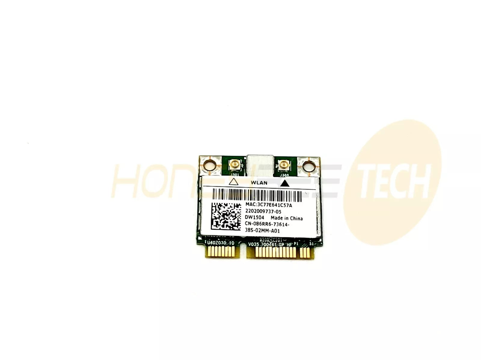 GENUINE DELL LATITUDE E5430 WIRELESS MINI PCI-E CARD DW1504 86RR6 086RR6 - Honeybee-Technologies