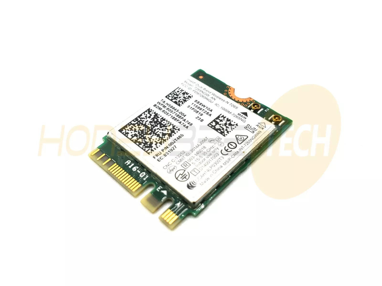 GENUINE LENOVO THINKPAD T450 LAPTOP WIRELESS WIFI CARD 7265NGW 00JT465 TESTED - Honeybee-Technologies