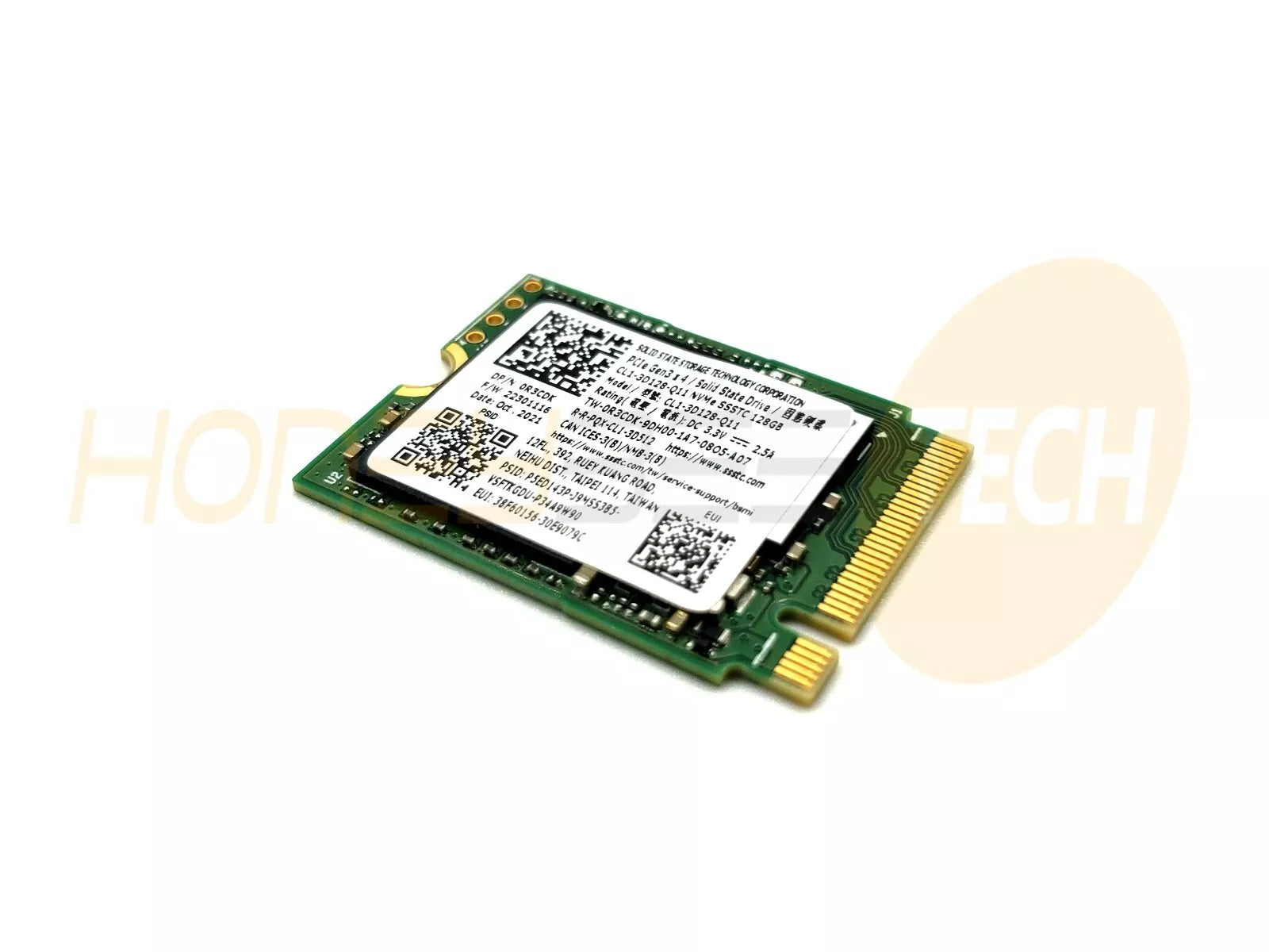 GENUINE DELL 128GB SSD M.2 NVMe SOLID STATE DRIVE CL1-3D128-Q11 R3CDK TESTED - Honeybee-Technologies