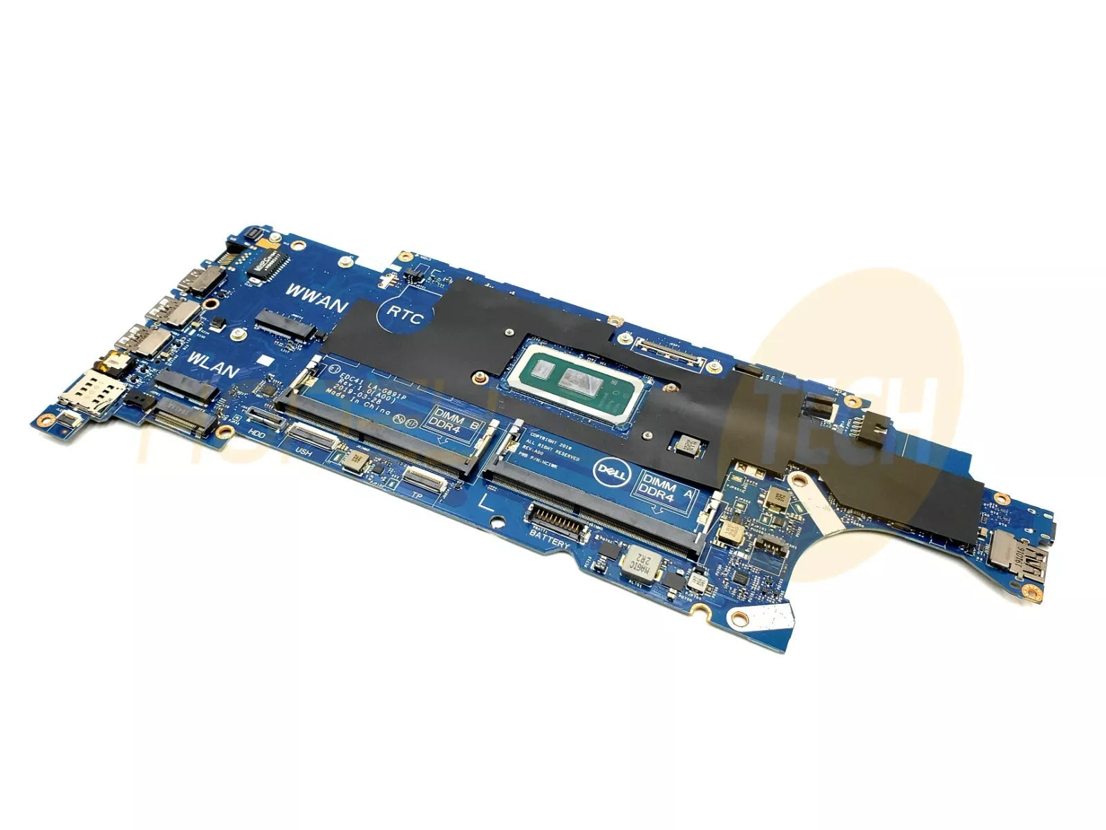 GENUINE DELL LATITUDE 5400 LAPTOP INTEL MOTHERBOARD i7-8665U 52T0R 052T0R TESTED - Honeybee-Technologies