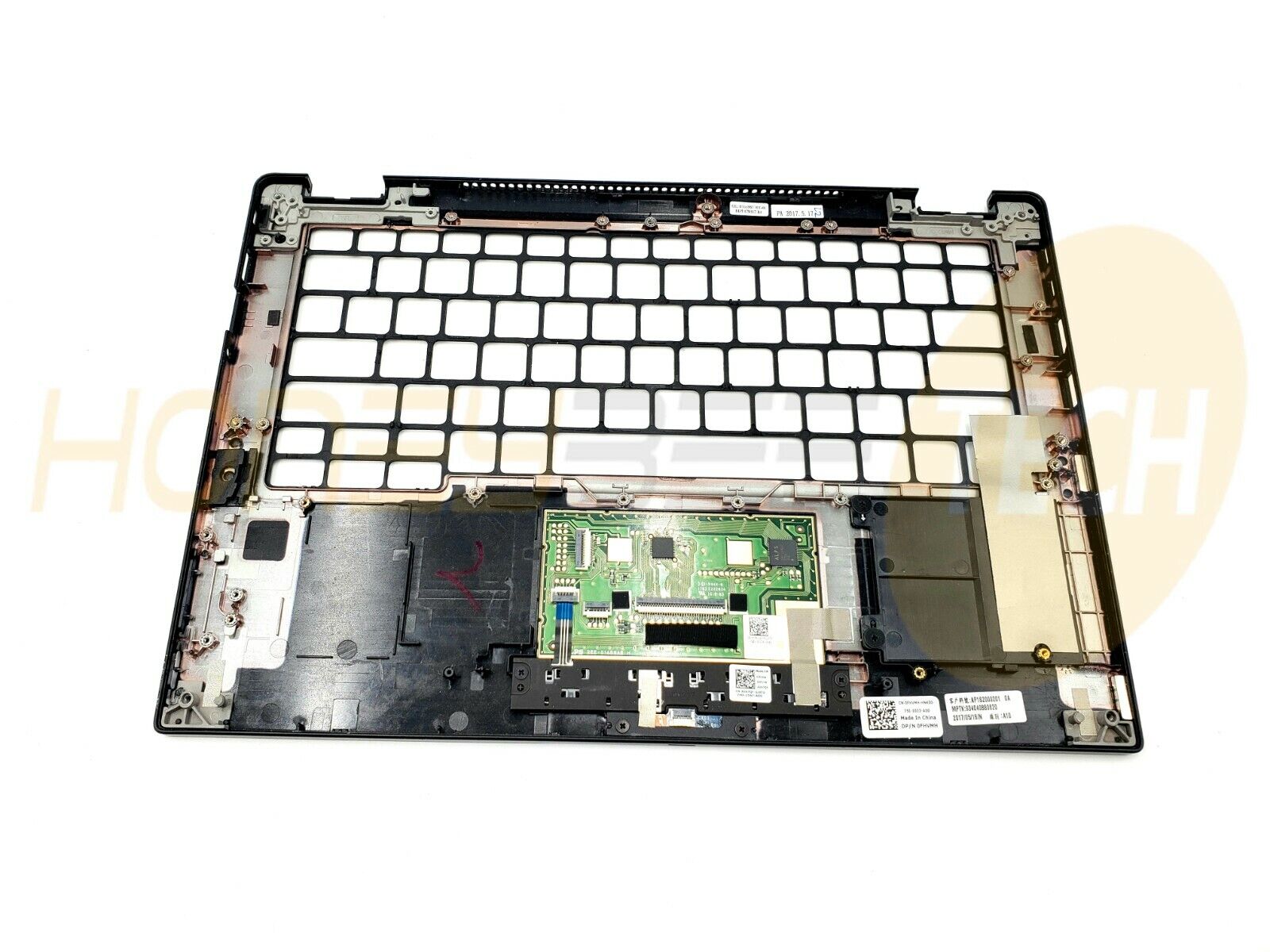 GENUINE DELL LATITUDE 5289 7389 PALMREST TOUCHPAD ASSEMBLY FHVMH 0FHVMH GRADE A - Honeybee-Technologies