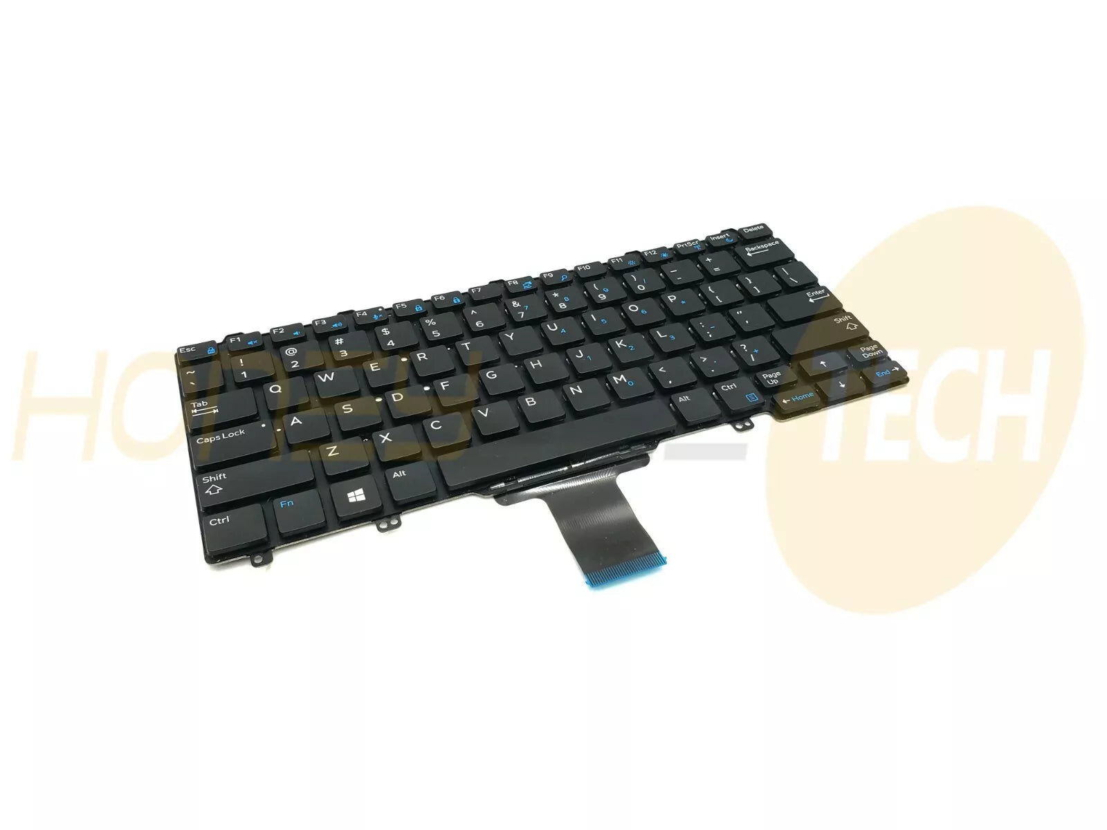GENUINE DELL LATITUDE E7270 E5270 LAPTOP 82KEY KEYBOARD MJ8HY 0MJ8HY TESTED - Honeybee-Technologies