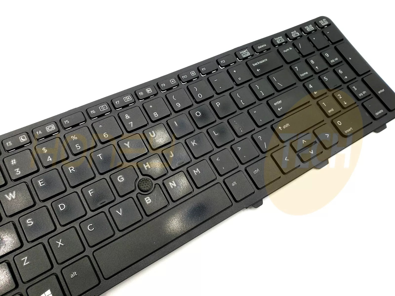 GENUINE HP PROBOOK 650 G1 US KEYBOARD NON-BACKLIT 738697-001 GRADE B - Honeybee-Technologies