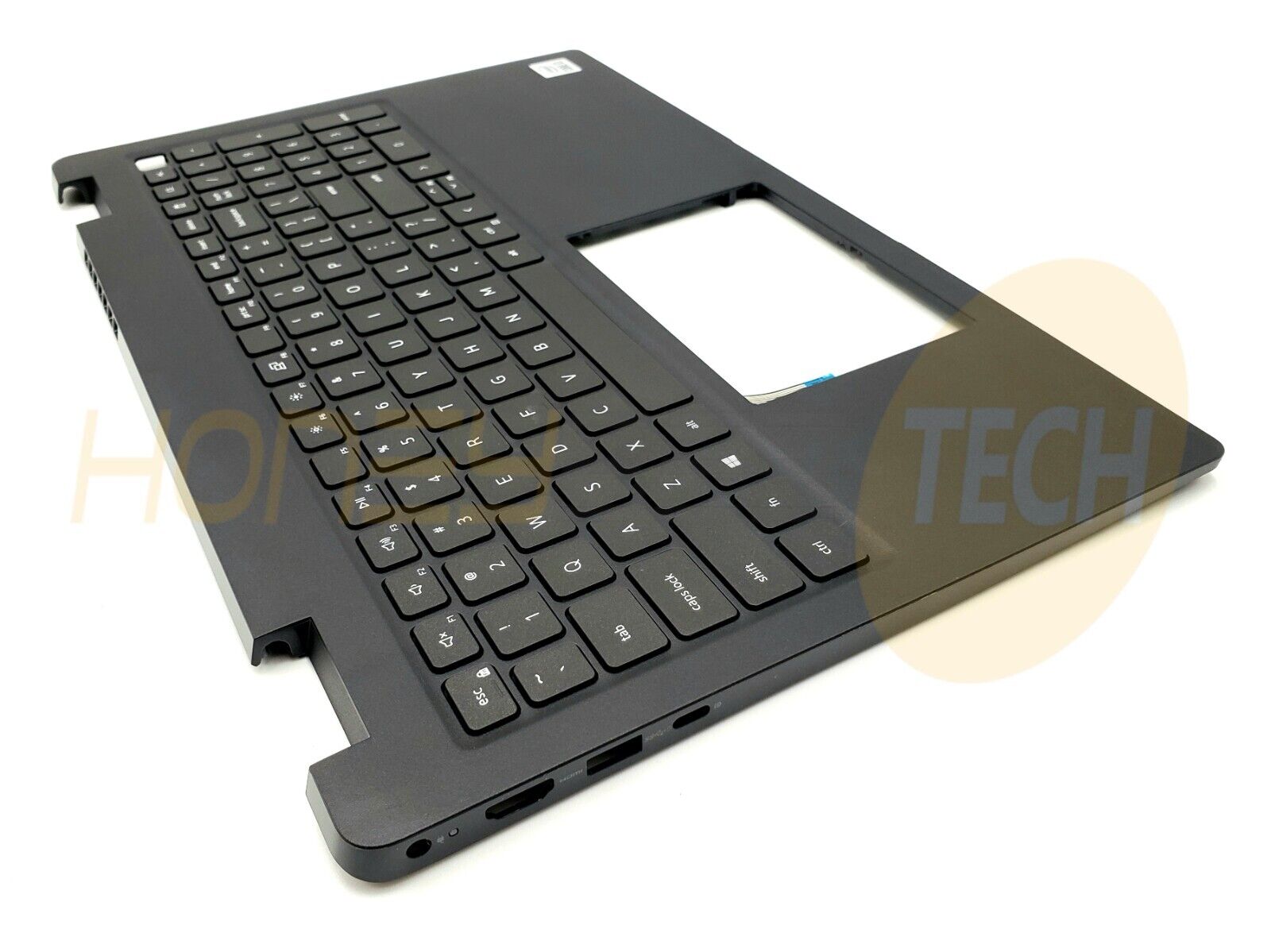GENUINE DELL LATITUDE 3520 PALMREST W/KEYBOARD ASSEMBLY DJP76 0DJP76 GRADE A - Honeybee-Technologies