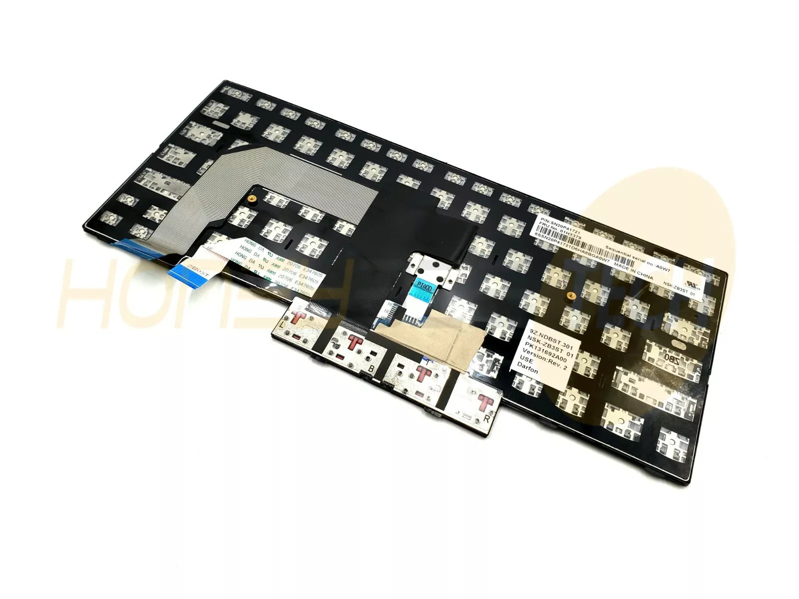 GENUINE LENOVO THINKPAD T480 LAPTOP US KEYBOARD 01HX339 01HX299 01HX379 W/DEFECT - Honeybee-Technologies