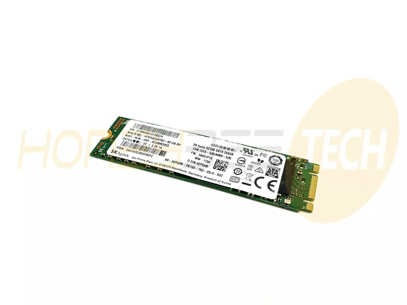 GENUINE DELL HYNIX 256GB MSATA SSD M.2 80MM SOLID STATE DRIVE 2P56M TESTED - Honeybee-Technologies