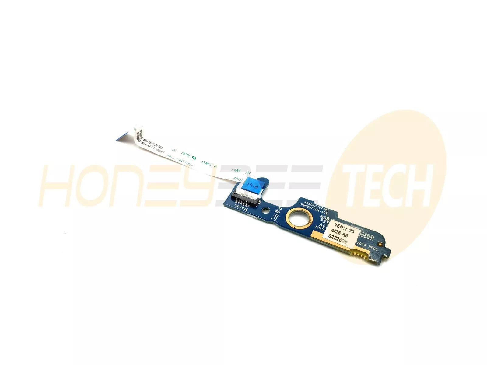 GENUINE HP ELITEBOOK 850 G4 LAPTOP POWER BUTTON BOARD W/CABLE 914750-001 TESTED - Honeybee-Technologies