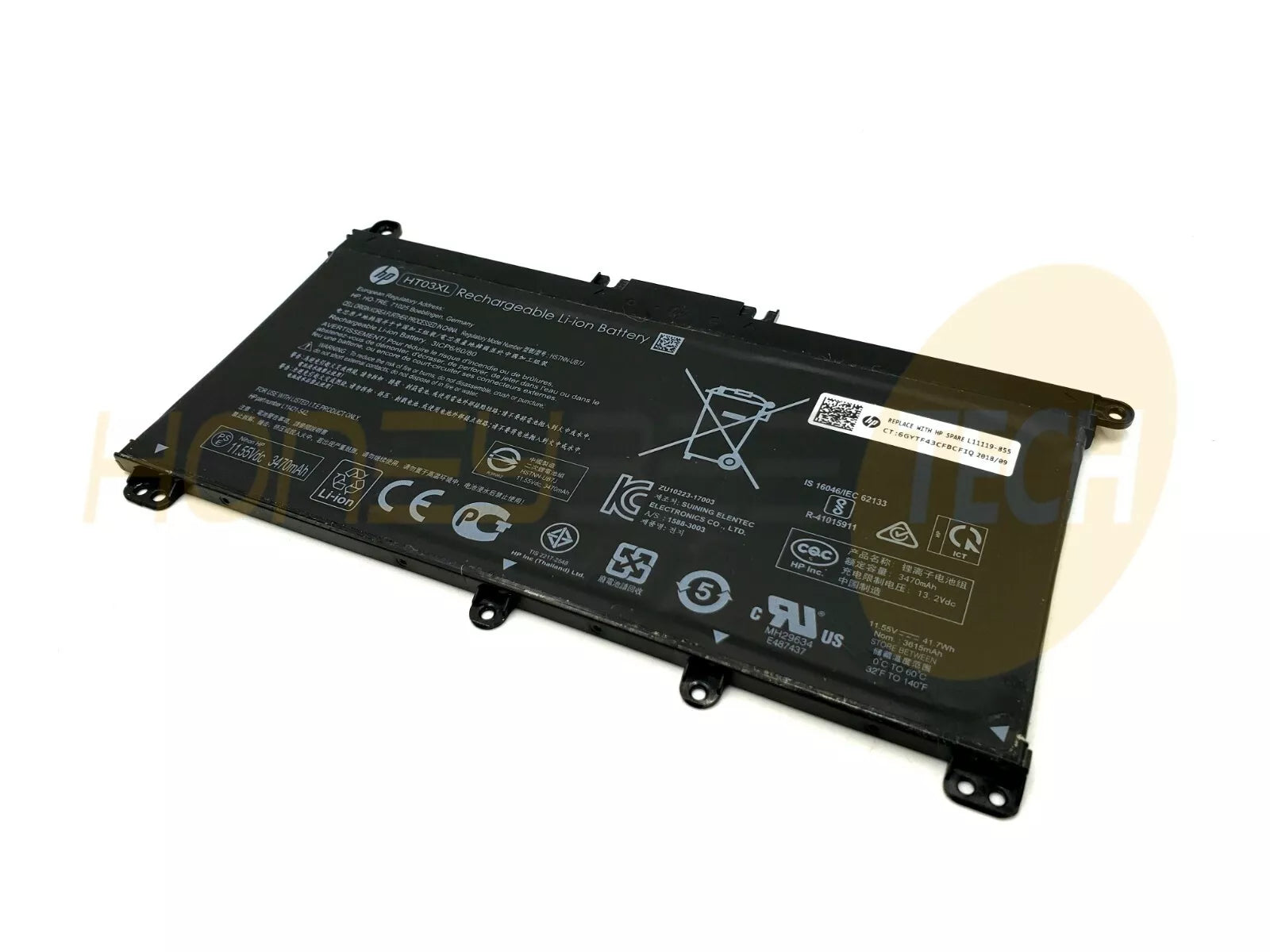 GENUINE HP 14-DF0023C1 250 G7 3CELL 41WHR BATTERY HT03XL L11119-855 TESTED - Honeybee-Technologies