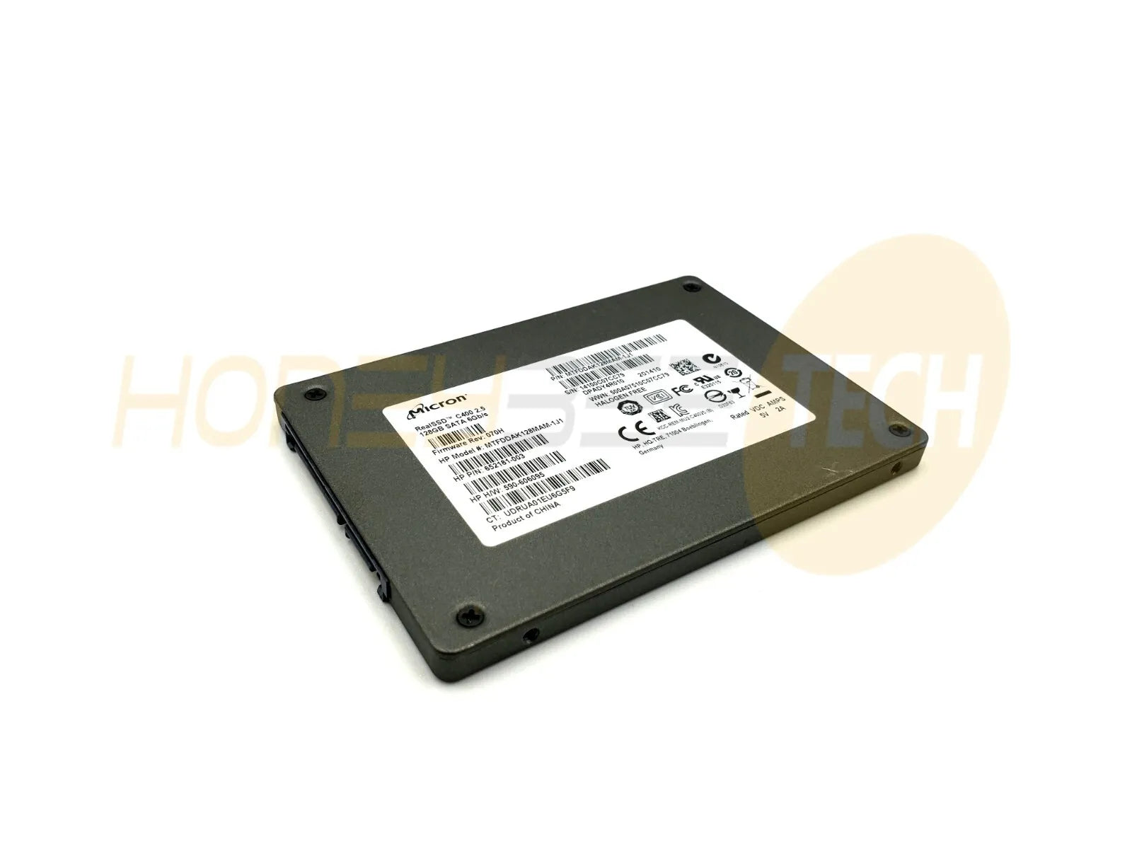 GENUINE HP 128GB SSD 2.5" 7MM SATA SOLID STATE DRIVE 652181-003 TESTED - Honeybee-Technologies