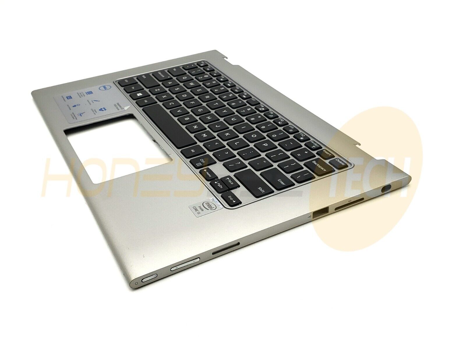 GENUINE DELL INSPIRON 7347 LAPTOP PALMREST WITH KEYBOARD J1C9F 0J1C9F GRADE B - Honeybee-Technologies