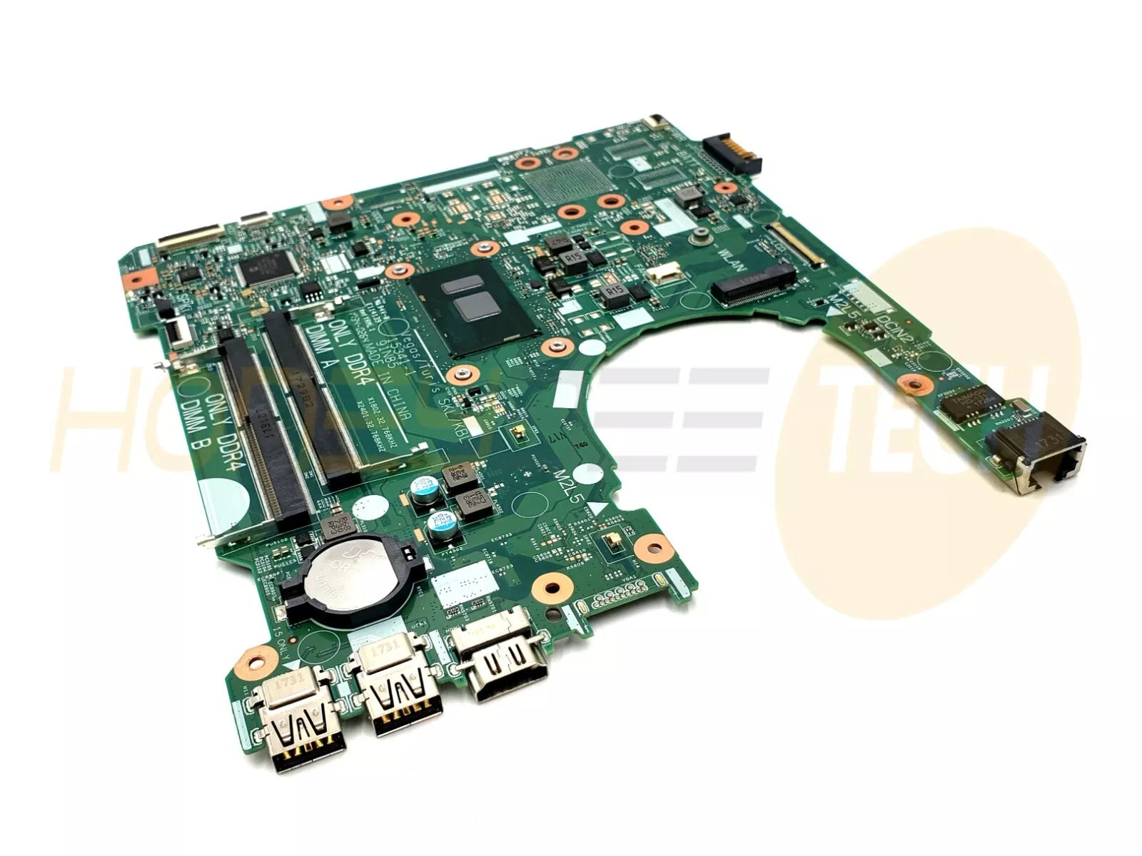 GENUINE DELL INSPIRON 3567 INTEL MOTHERBOARD i5-7200U 2.50GHZ 91N85 DKK57 TESTED - Honeybee-Technologies